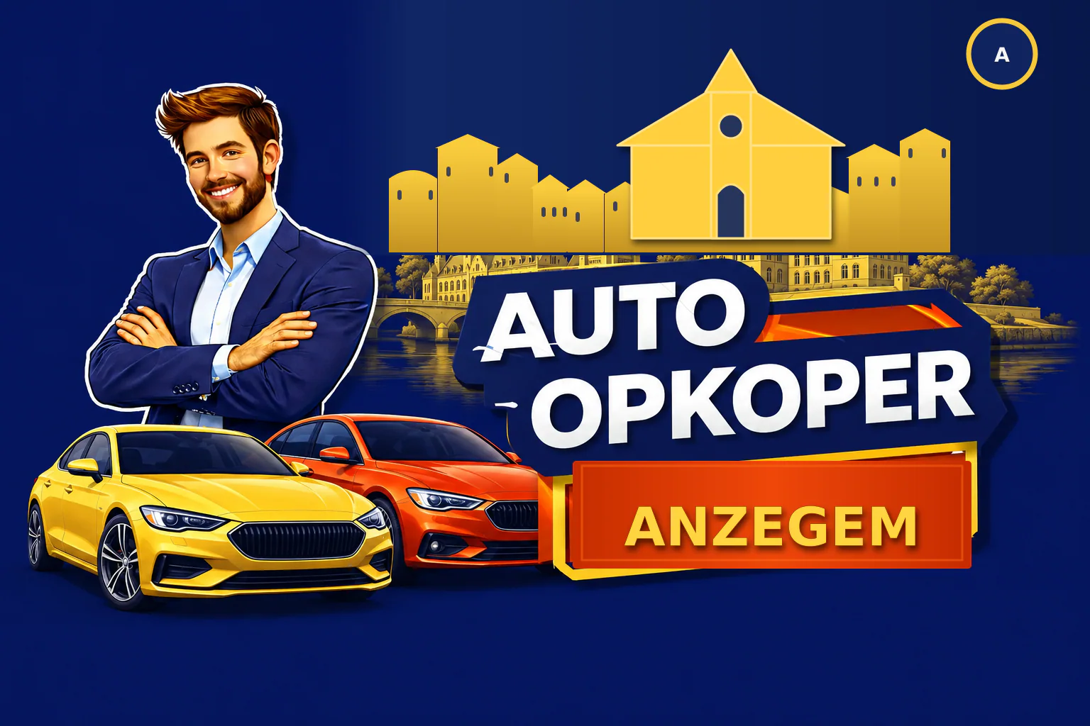 Auto verkopen in Anzegem aan Auto Opkoper Bram - auto opkoper voor diesel, benzine, bestelwagens en schadewagens