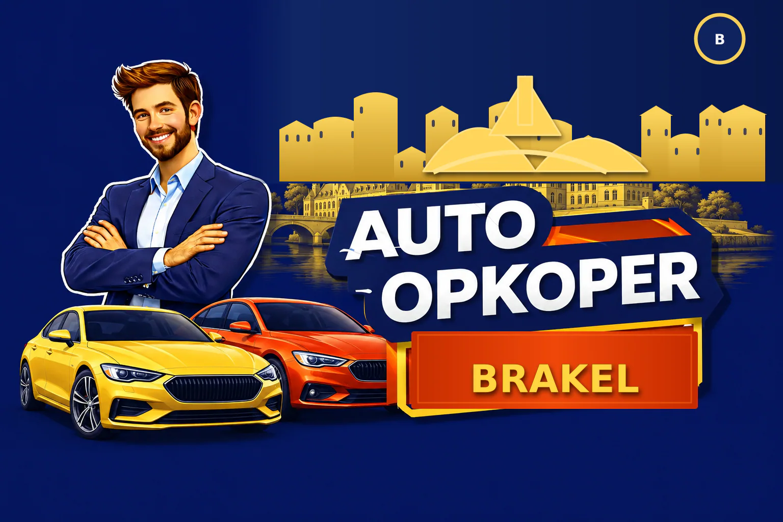 Auto verkopen in Brakel aan Auto Opkoper Bram - lokale opkoper voor diesel, benzine, hybride, elektrische wagens en bestelwagens