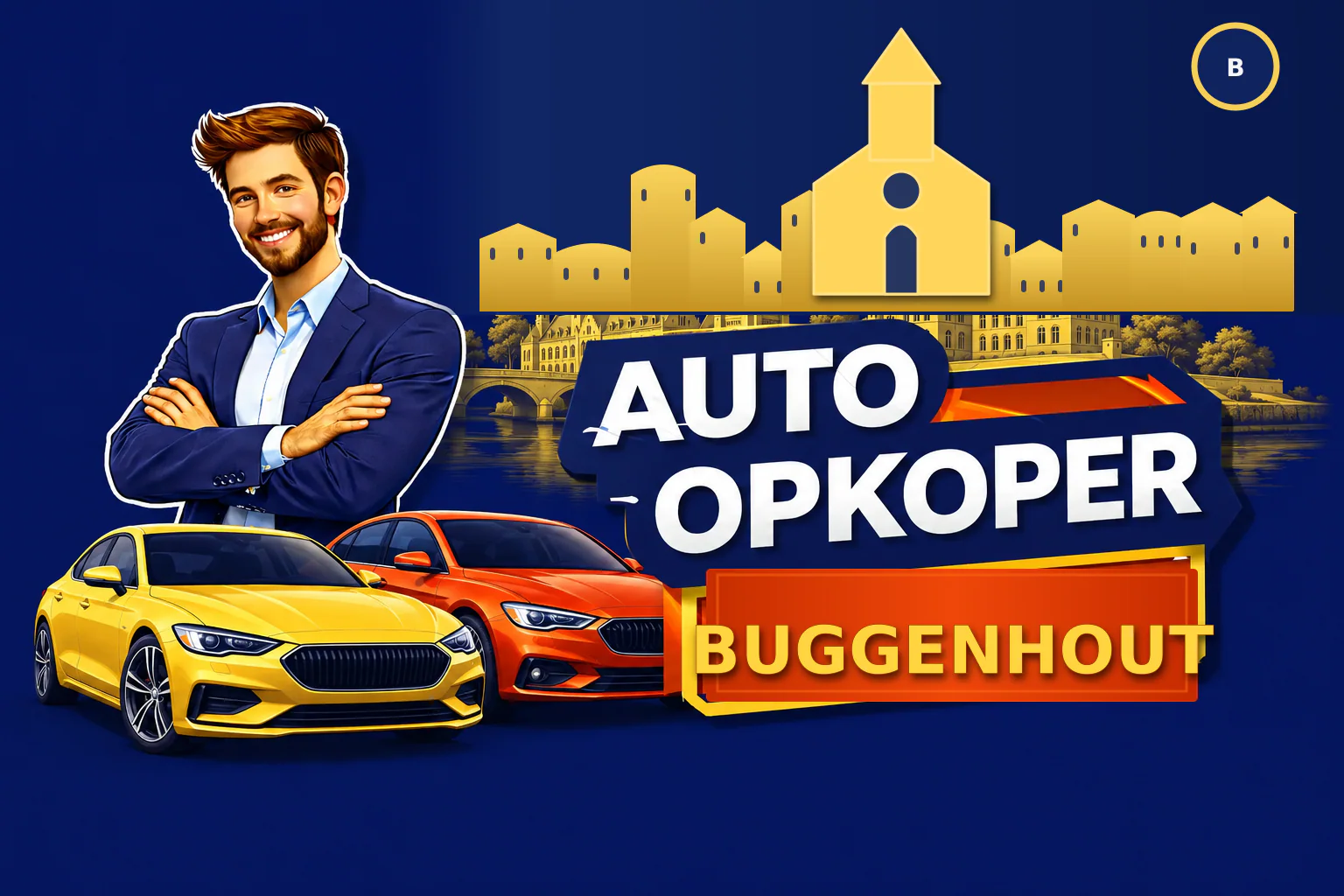 Auto verkopen in Buggenhout aan Auto Opkoper Bram - lokale opkoper voor diesel, benzine, hybride, elektrische wagens en bestelwagens