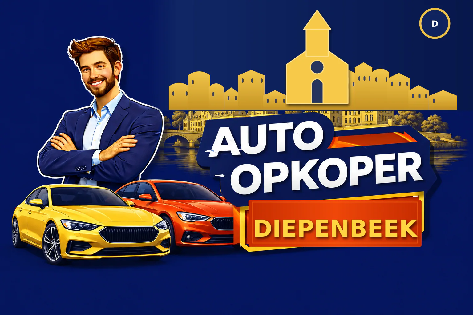 Auto verkopen in Diepenbeek aan Auto Opkoper Bram - lokale opkoper voor diesel, benzine, hybride, elektrische wagens en bestelwagens
