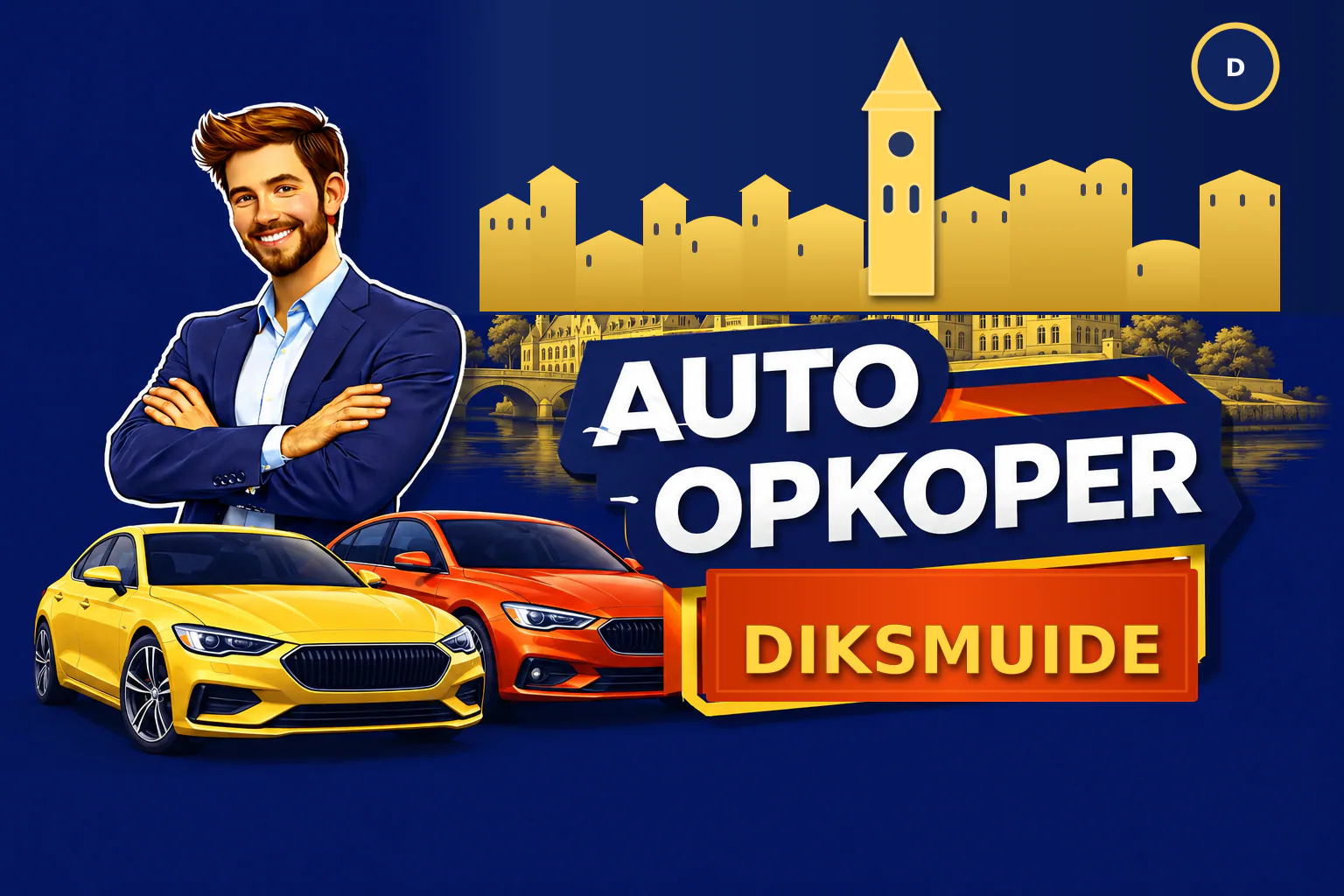 Auto verkopen in Diksmuide aan Auto Opkoper Bram - lokale opkoper voor diesel, benzine, hybride, elektrische wagens en bestelwagens
