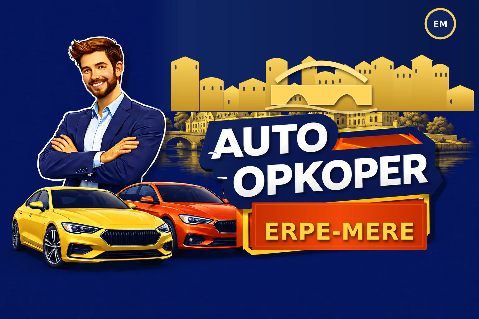 Auto verkopen in Erpe-Mere aan Auto Opkoper Bram - lokale opkoper voor diesel, benzine, hybride, elektrische wagens en bestelwagens