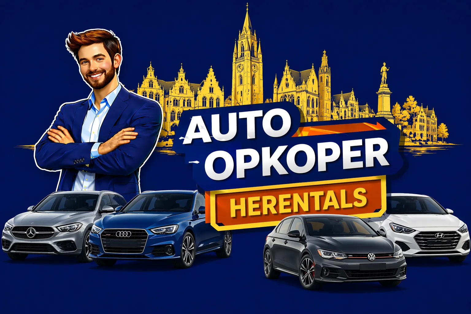 Auto verkopen Herentals aan auto opkoper Bram - diesel, benzine, hybride en EV opkoper voor heel Herentals en randgemeenten in Antwerpen, sterke export en gratis ophaling