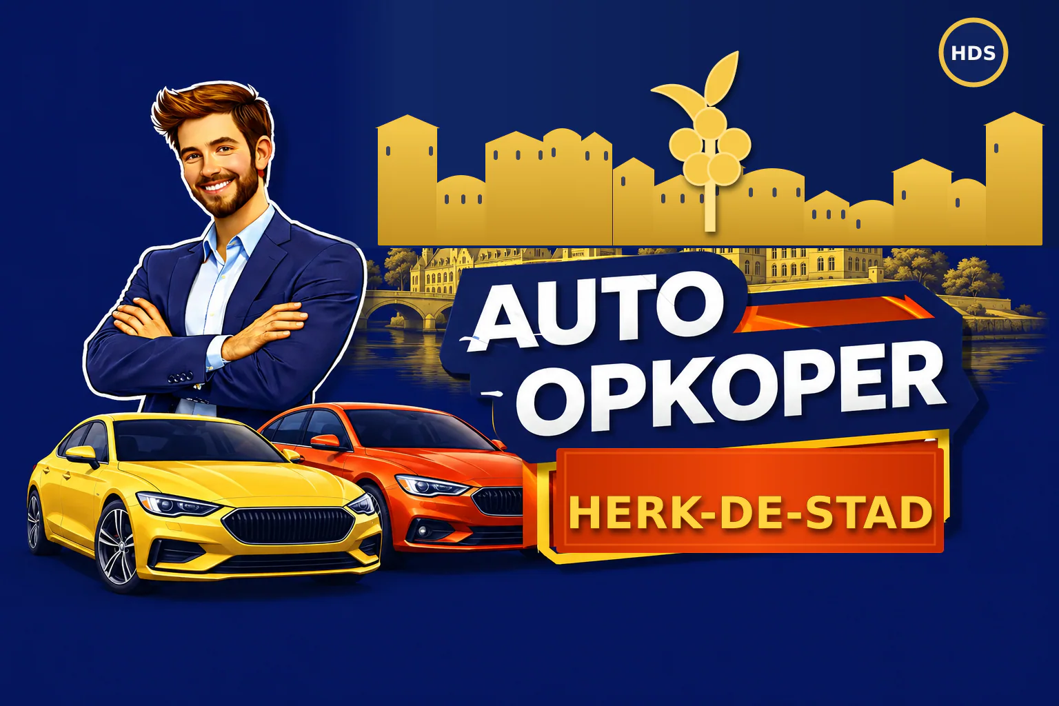 Auto verkopen in Herk-de-Stad aan Auto Opkoper Bram - lokale opkoper voor diesel, benzine, hybride, elektrische wagens en bestelwagens