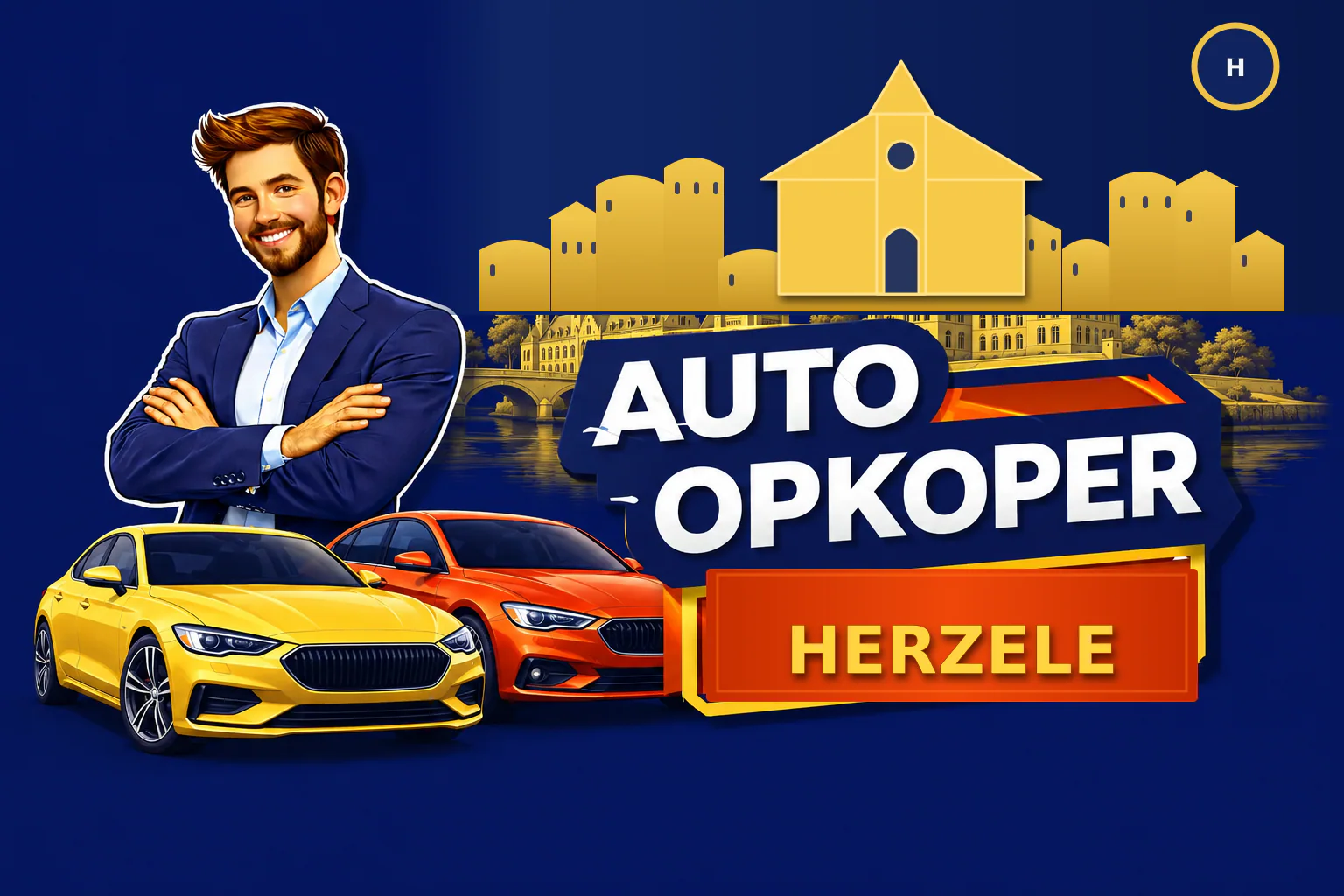 Auto verkopen in Herzele aan Auto Opkoper Bram - lokale opkoper voor diesel, benzine, hybride, elektrische wagens en bestelwagens
