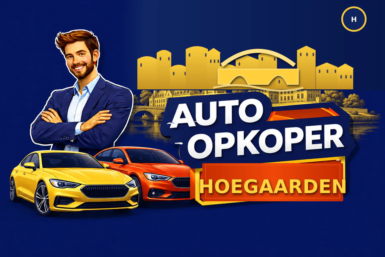 Auto verkopen in Hoegaarden aan Auto Opkoper Bram - lokale opkoper voor diesel, benzine, hybride, elektrische wagens en bestelwagens