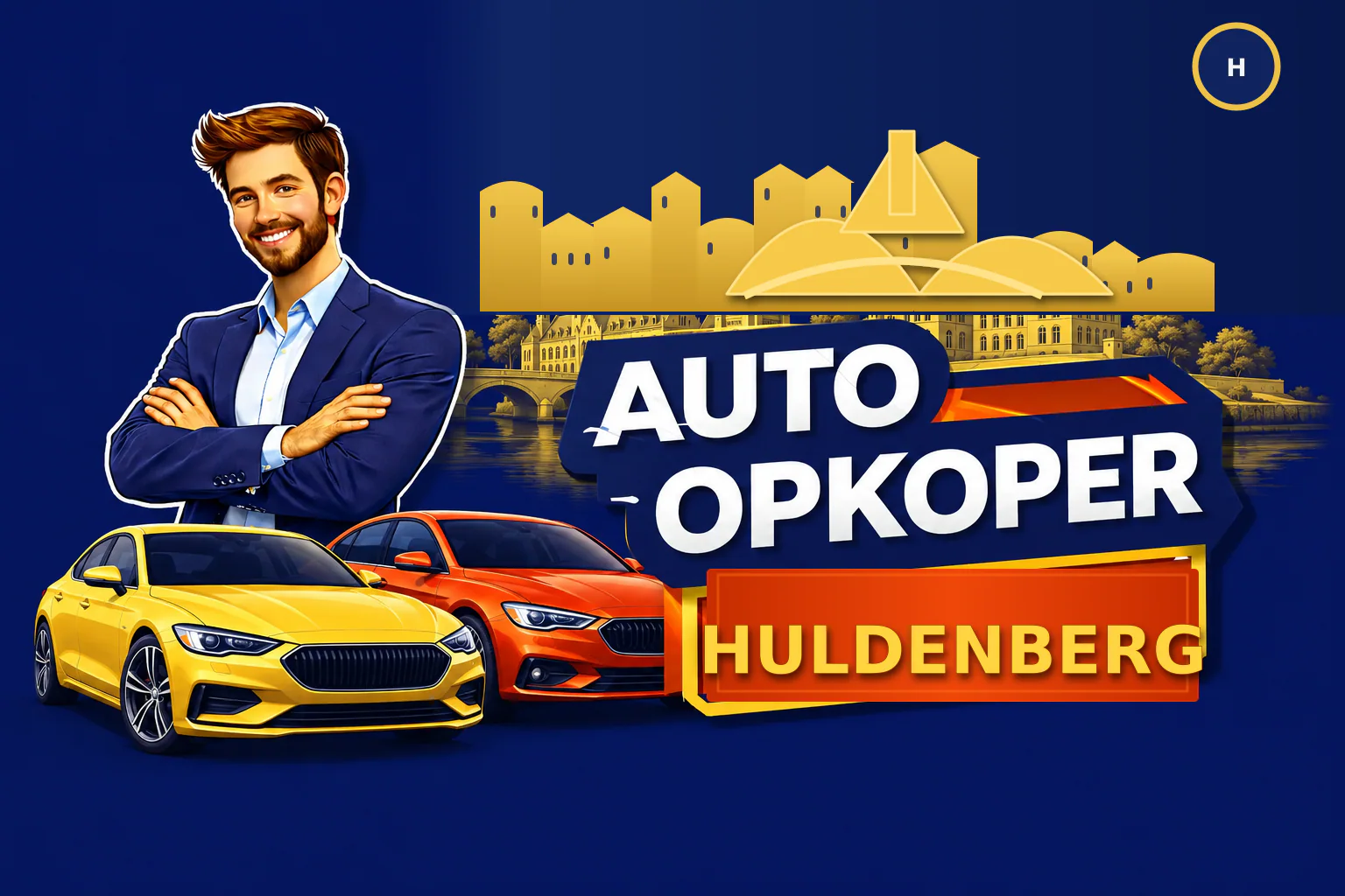 Auto verkopen in Huldenberg aan Auto Opkoper Bram - lokale opkoper voor diesel, benzine, hybride, elektrische wagens en bestelwagens