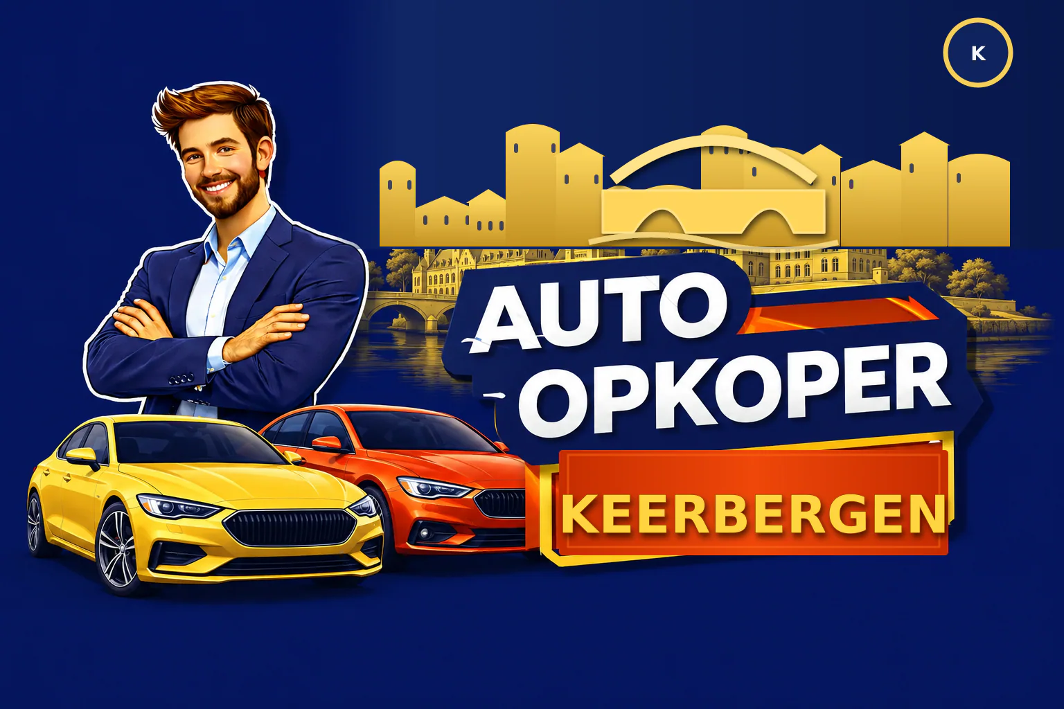Auto verkopen in Keerbergen aan Auto Opkoper Bram - lokale opkoper voor diesel, benzine, hybride, elektrische wagens en bestelwagens