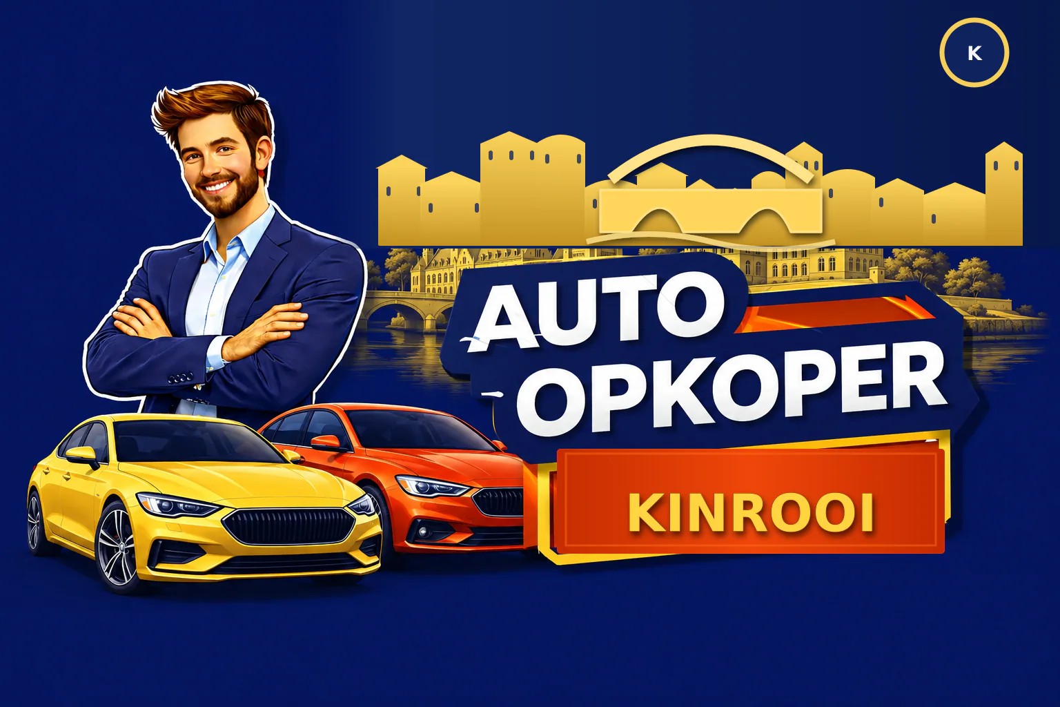 Auto verkopen in Kinrooi aan Auto Opkoper Bram - lokale opkoper voor diesel, benzine, hybride, elektrische wagens en bestelwagens