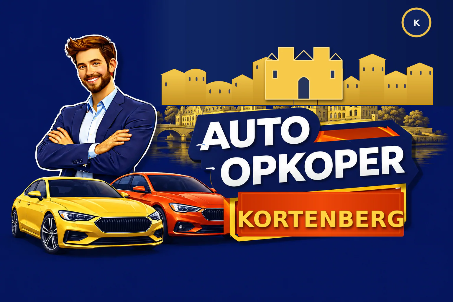 Auto verkopen in Kortenberg aan Auto Opkoper Bram - lokale opkoper voor diesel, benzine, hybride, elektrische wagens en bestelwagens
