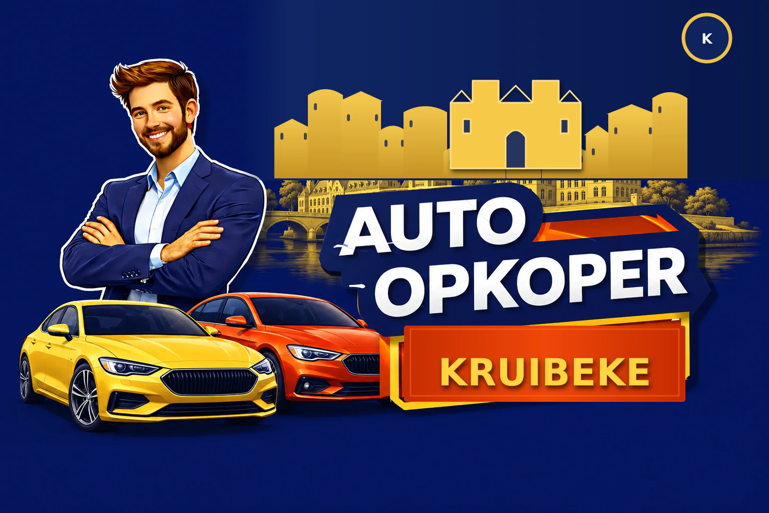 Auto verkopen in Kruibeke aan Auto Opkoper Bram - lokale opkoper voor diesel, benzine, hybride, elektrische wagens en bestelwagens