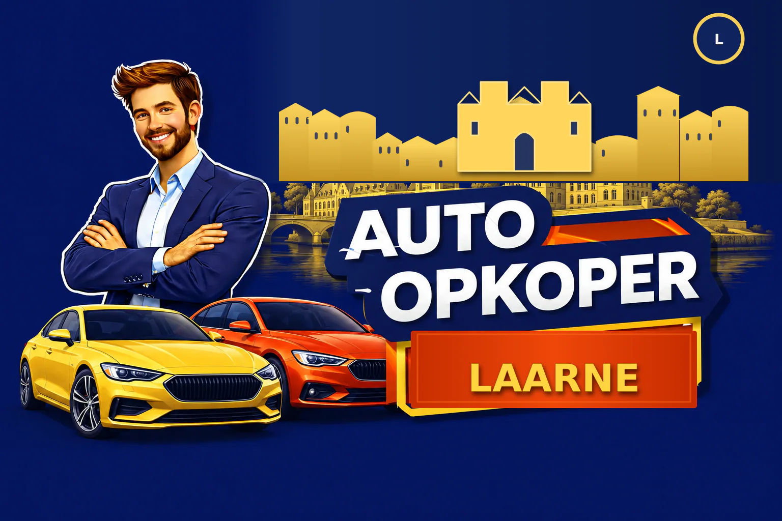 Auto verkopen in Laarne aan Auto Opkoper Bram - lokale opkoper voor diesel, benzine, hybride, elektrische wagens en bestelwagens