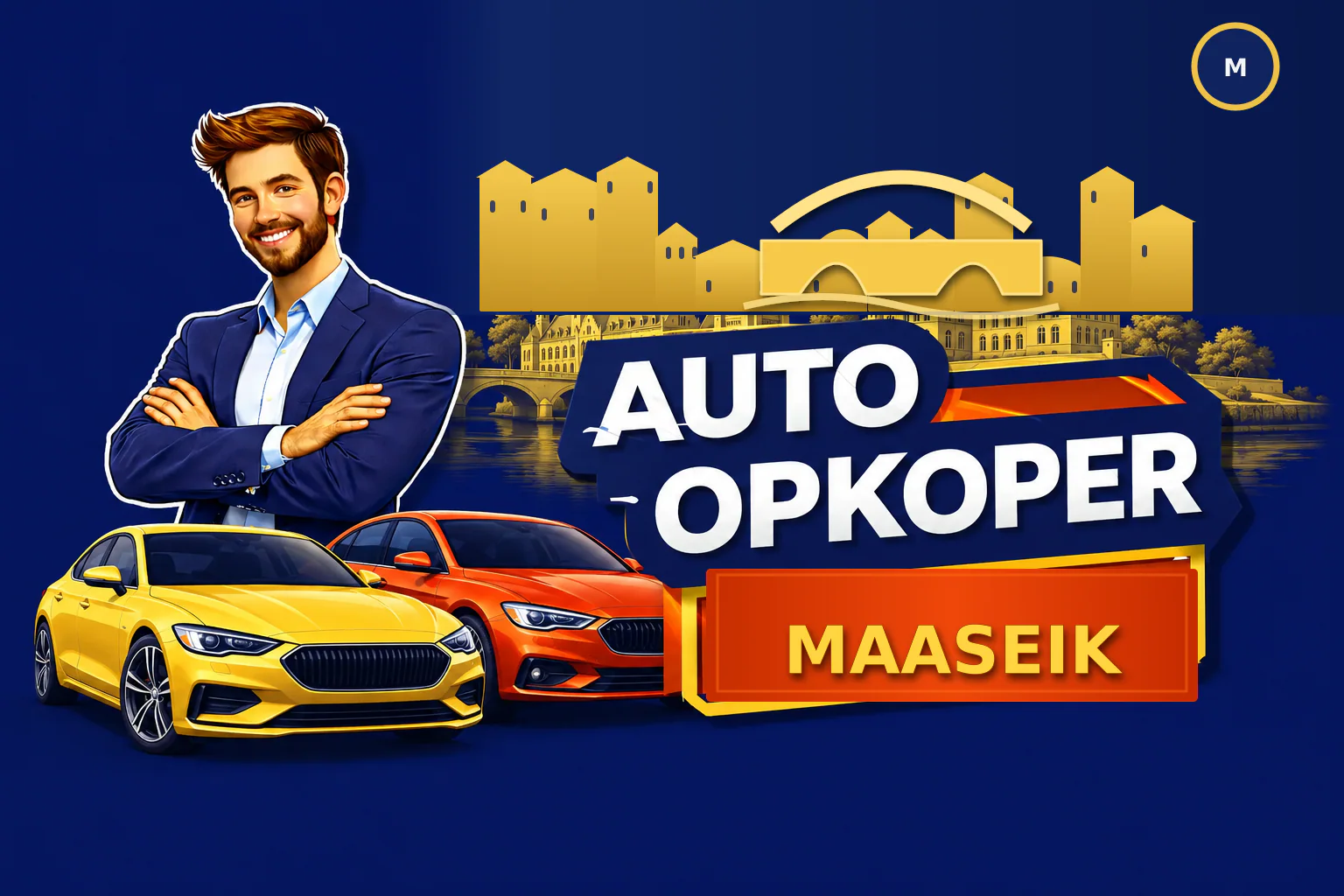 Auto verkopen in Maaseik aan Auto Opkoper Bram - lokale opkoper voor diesel, benzine, hybride, elektrische wagens en bestelwagens