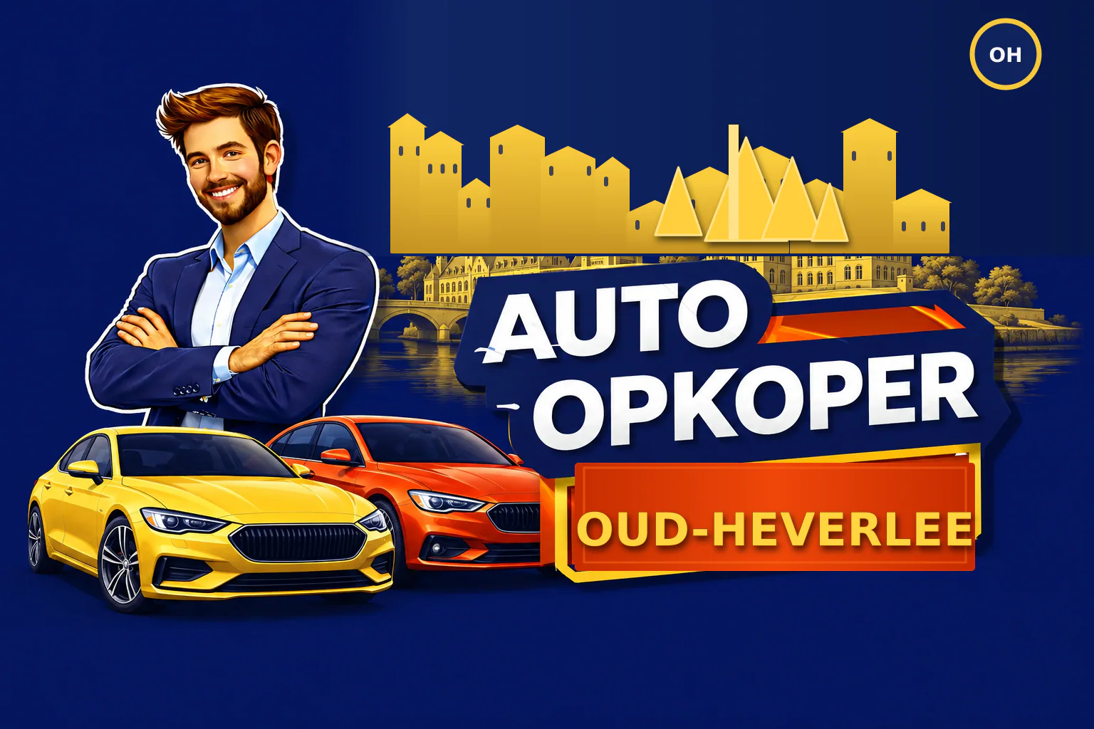 Auto verkopen in Oud-Heverlee aan Auto Opkoper Bram - lokale opkoper voor diesel, benzine, hybride, elektrische wagens en bestelwagens