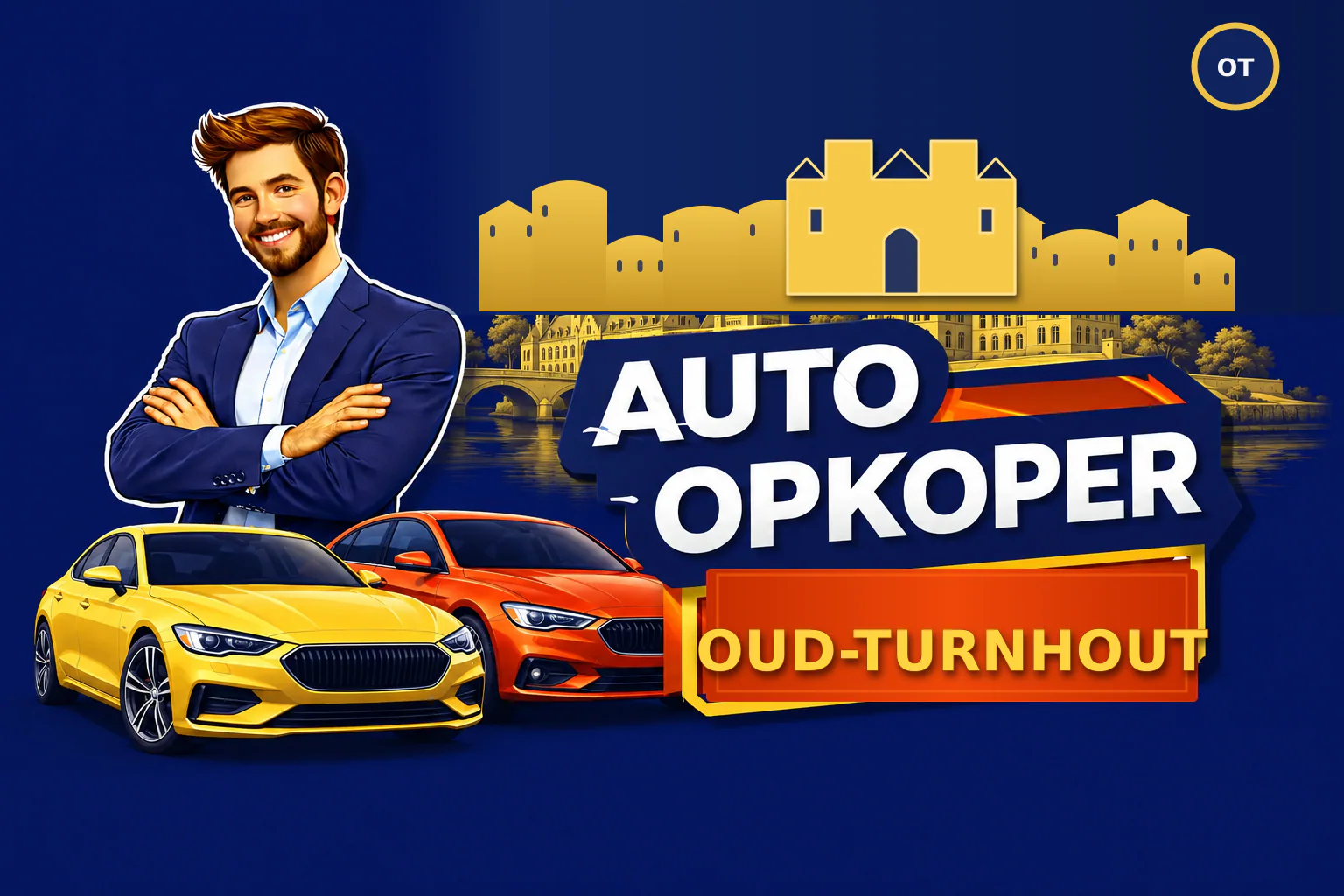 Auto verkopen in Oud-Turnhout aan Auto Opkoper Bram - lokale opkoper voor diesel, benzine, hybride, elektrische wagens en bestelwagens