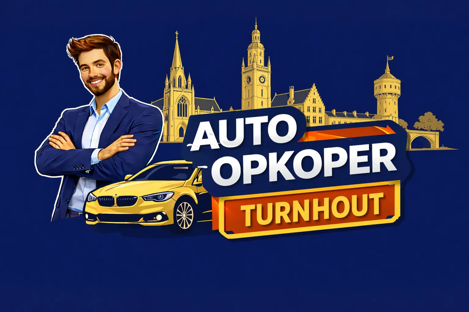 Auto verkopen Turnhout aan auto opkoper Bram - diesel, benzine, hybride en EV opkoper voor heel Turnhout en randgemeenten in Antwerpen, sterke export en gratis ophaling