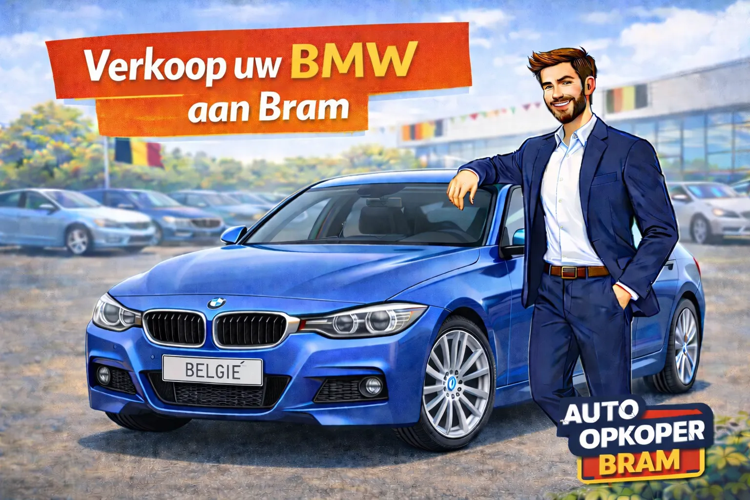 BMW verkopen in Belgie aan Auto Opkoper Bram - 1, 3, 5, X-serie, M-modellen en i-modellen opkoper, ook met N47- EGR- of mechatronic-issues