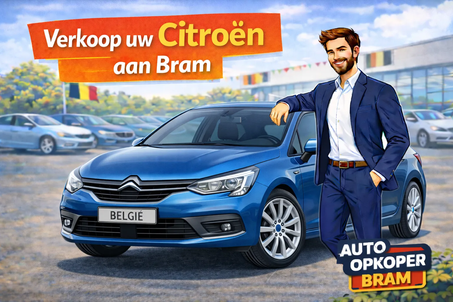 Citroen verkopen in Belgie aan Auto Opkoper Bram - C1, C3, C4, C5 Aircross, Berlingo, Jumpy, DS-modellen en e-C4 opkoper, ook met PureTech-distributie- of-issues