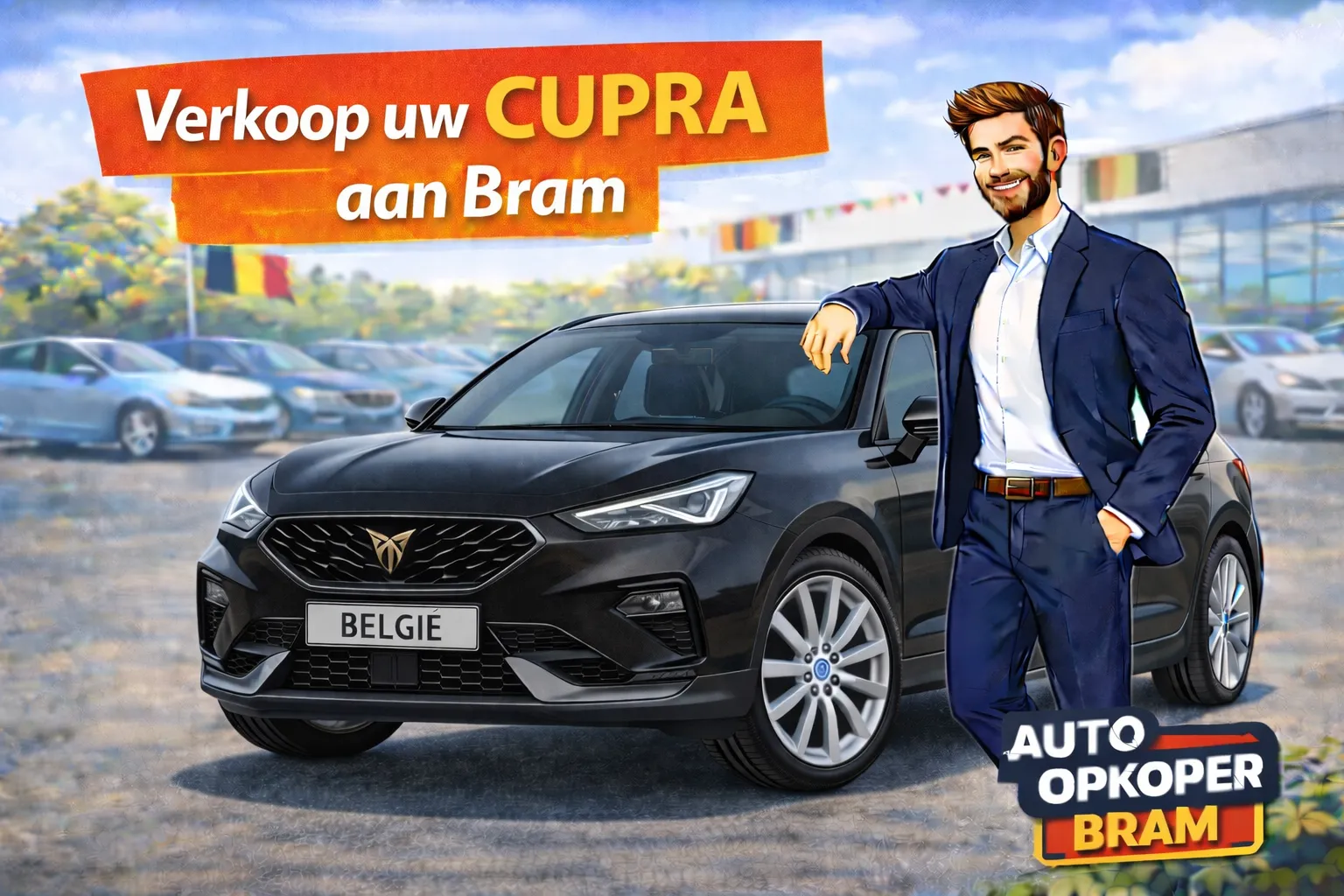 Cupra verkopen in Belgie aan Auto Opkoper Bram - Cupra Leon, Ateca, Formentor, Born en Tavascan opkoper, ook bij DSG- TSI- of accu-issues