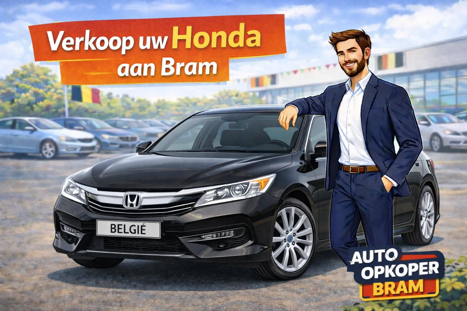 Honda verkopen in Belgie aan Auto Opkoper Bram - Civic, Jazz, CR-V, HR-V, Accord, Insight en e:HEV opkoper, ook bij i-DTEC- CVT- of HV-batterij-issues