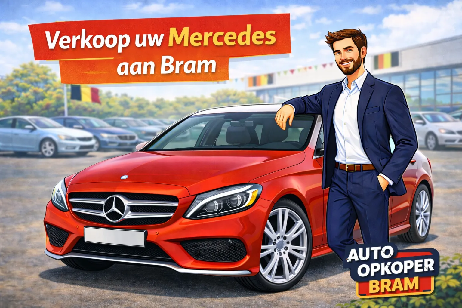 Mercedes verkopen in Belgie aan Auto Opkoper Bram - A, B, C, E, S-Klasse, GLA, GLC, GLE, AMG en EQ opkoper, ook bij -distributie, AdBlue- of 9G-Tronic issue