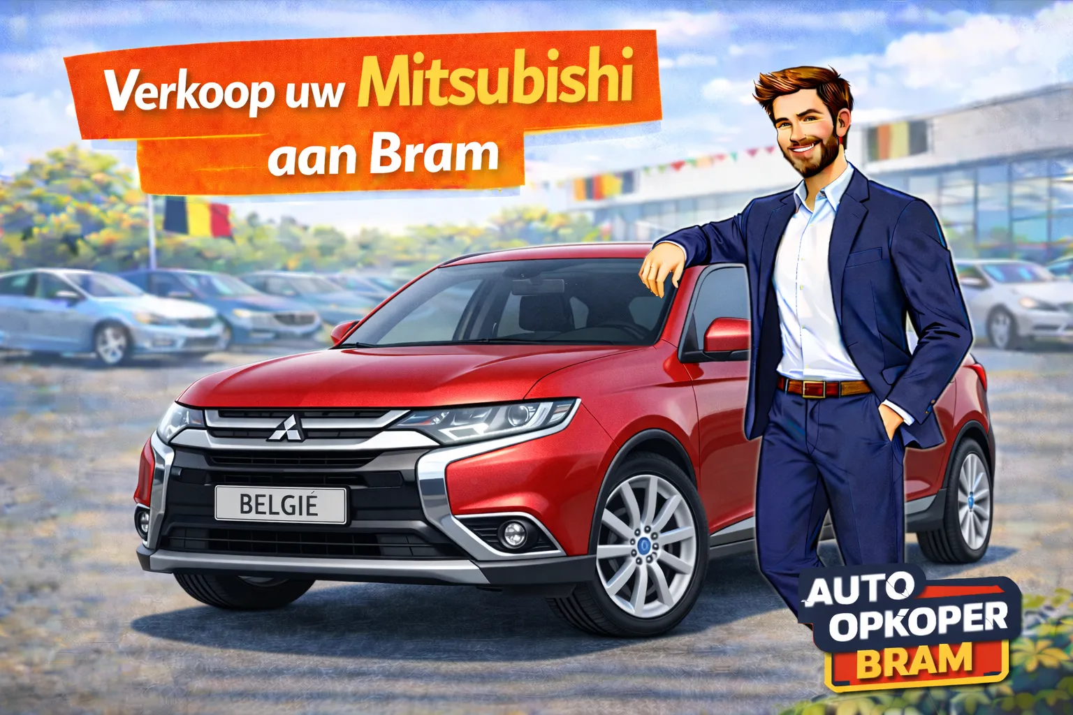 Mitsubishi verkopen in Belgie aan Auto Opkoper Bram - Outlander PHEV, Eclipse Cross, ASX, Pajero, L200 en Lancer Evolution opkoper, ook met PHEV-batterij- of CVT-issues