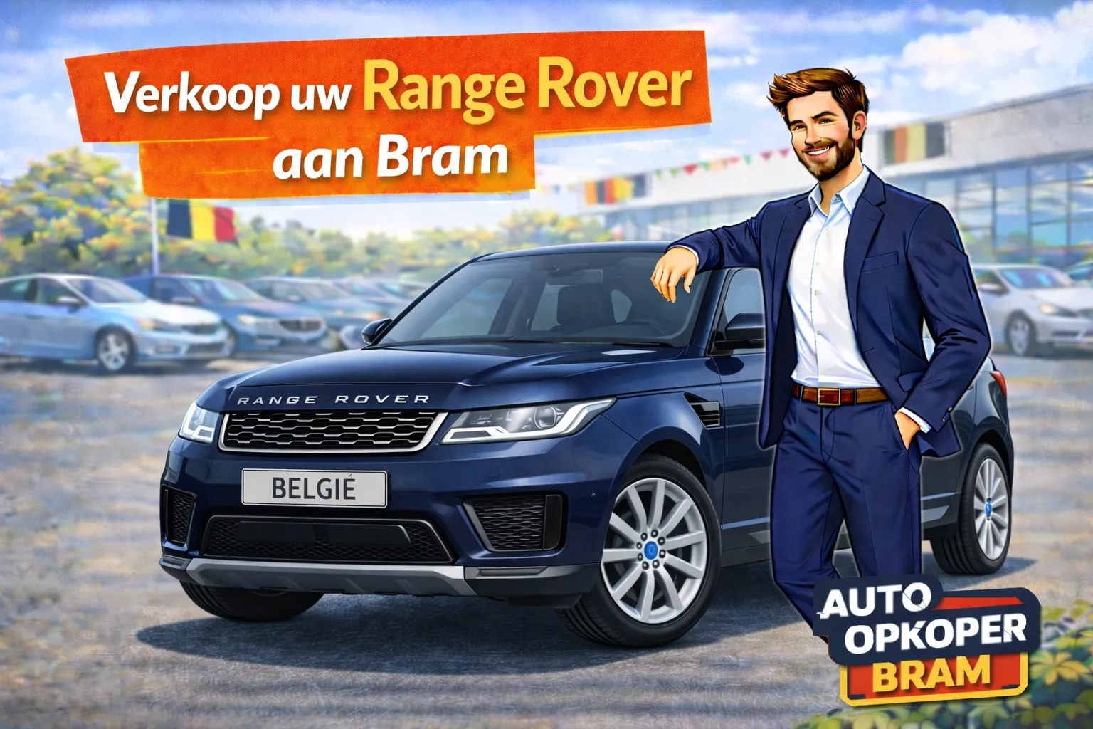 Range Rover verkopen in Belgie aan Auto Opkoper Bram - Sport SVR, Velar en Evoque opkoper, ook met EAS-luchtvering of EGR-issue