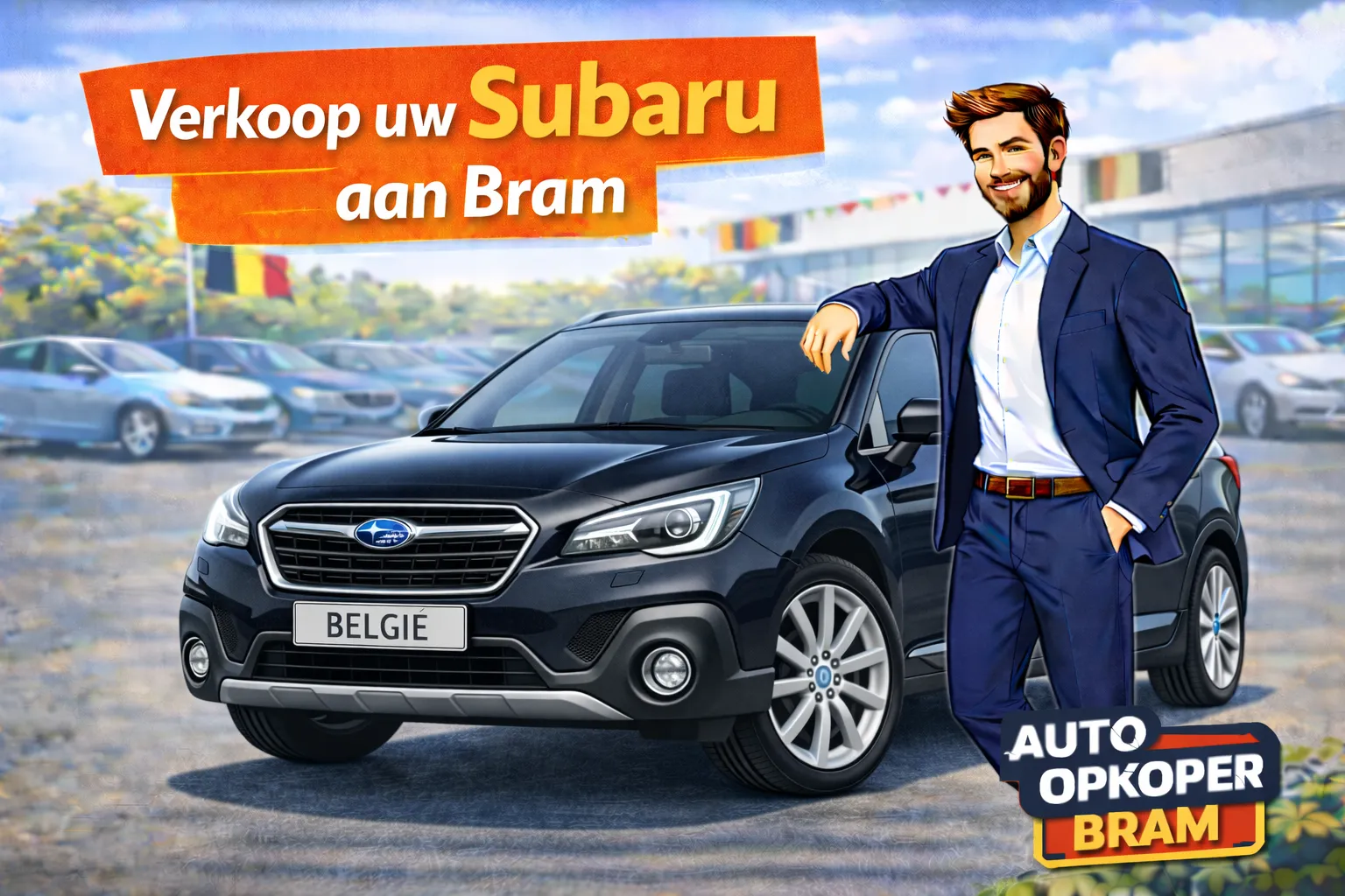 Subaru verkopen in Belgie aan Auto Opkoper Bram - Forester, Outback, Impreza WRX STI, Legacy, XV, BRZ en Solterra opkoper, ook met head gasket of CVT-shudder