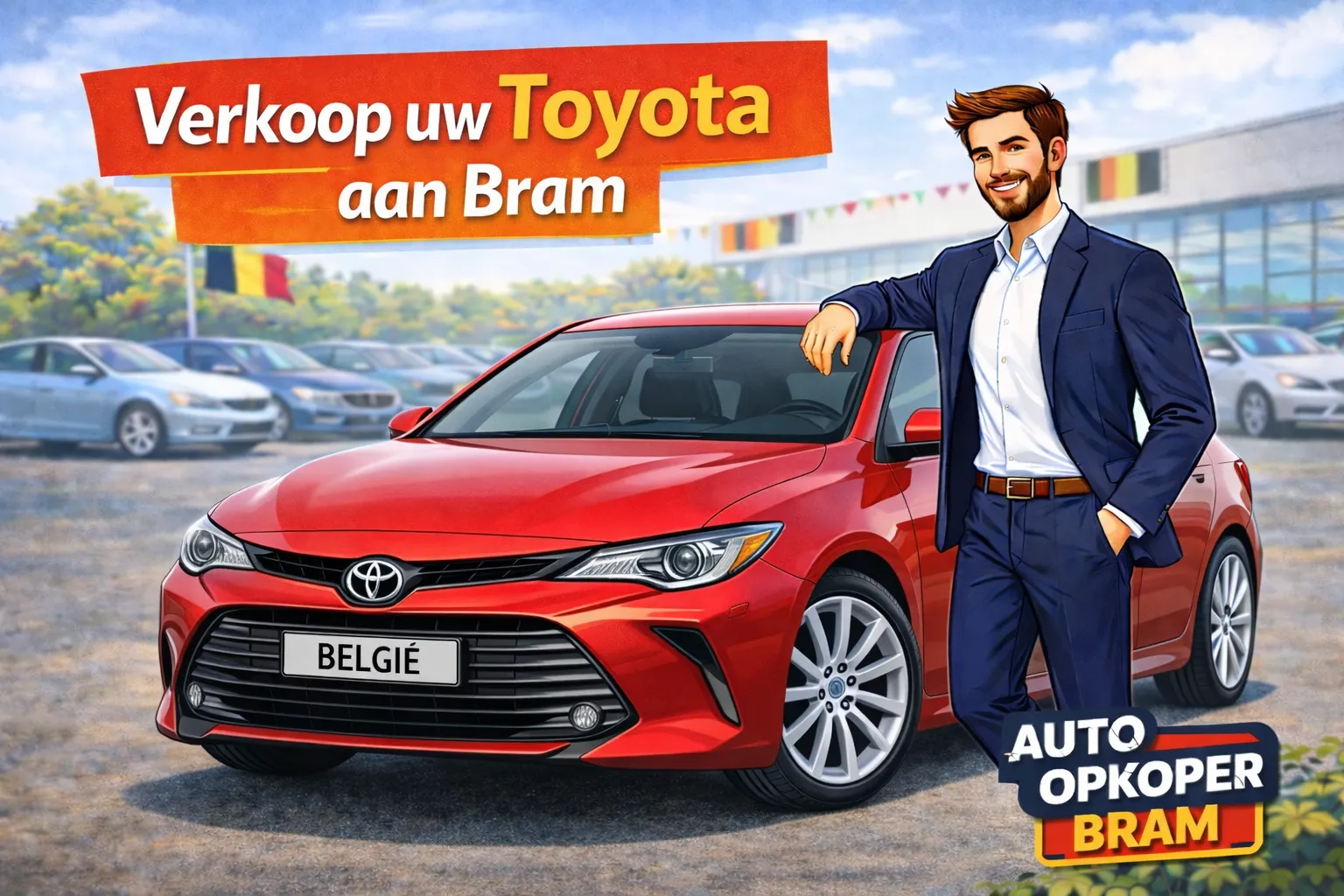 Toyota verkopen in Belgie aan Auto Opkoper Bram - Yaris, GR Yaris, Corolla, RAV4 PHEV, C-HR, Prius, Land Cruiser, Hilux, Supra en BZ4X opkoper, ook met HSD inverter of EGR-issue